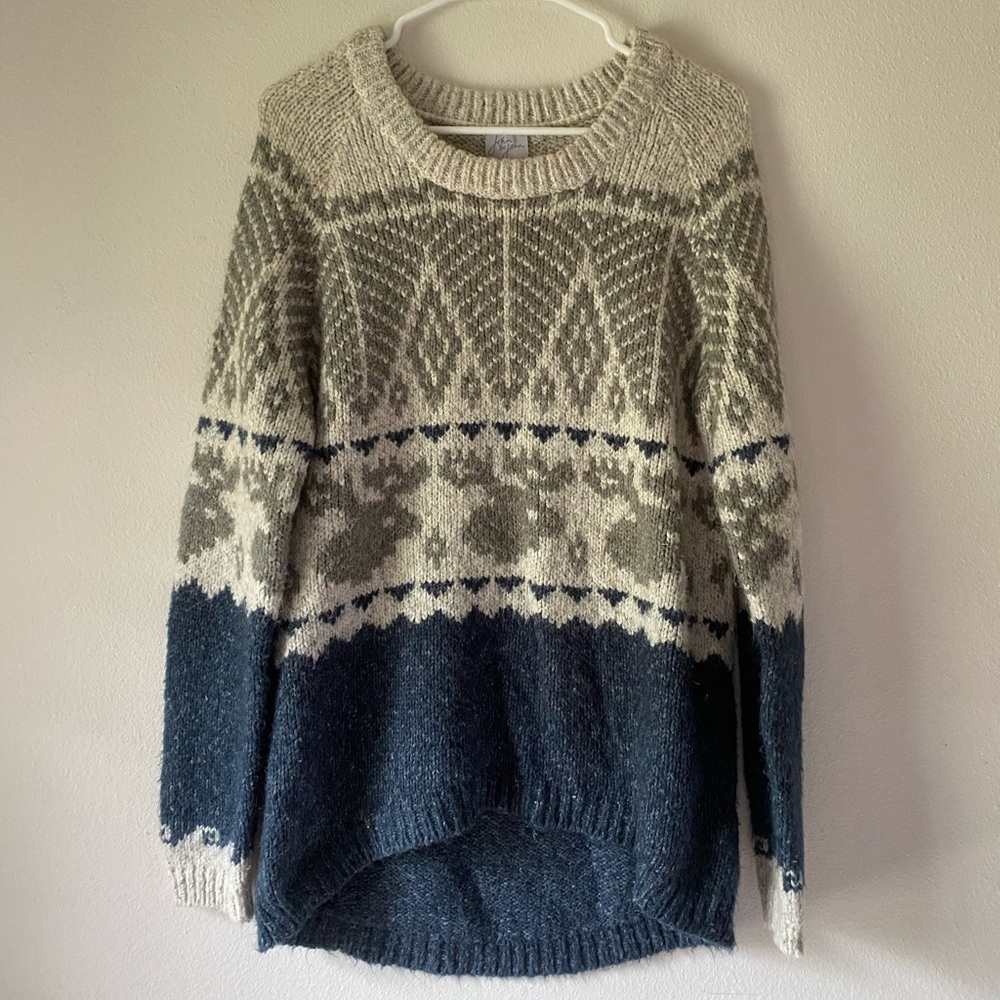 John & Jenn Reindeer Sweater
